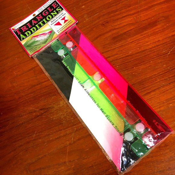 Guidelines 4 quilting Triangle additions NWT - Picture 1 of 11